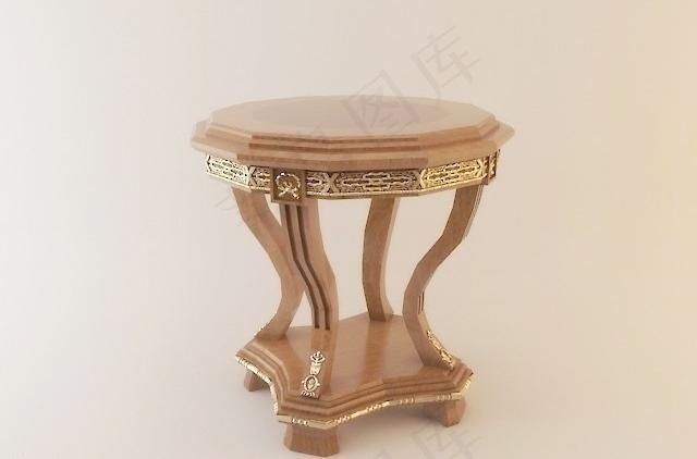 精致欧式家具沙发边几图片