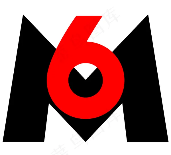 M6 TV logo设计欣赏 国外...ai矢量模版下载
