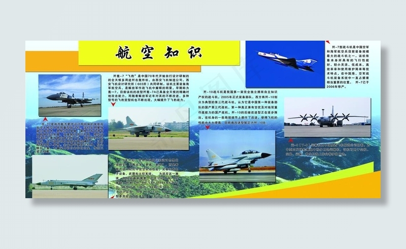 部队空军图片(7200X3600(DPI:74))psd模版下载