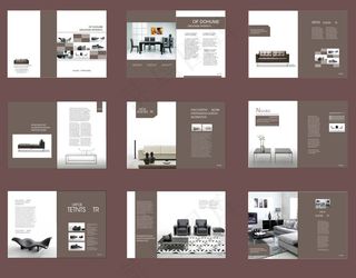室内装修画册素材下载模板下载