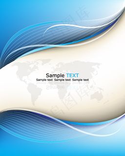 欧式典雅海报背景矢量素材