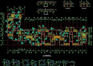 6号楼4 9层平面图