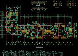 6号楼4 9层平面图
