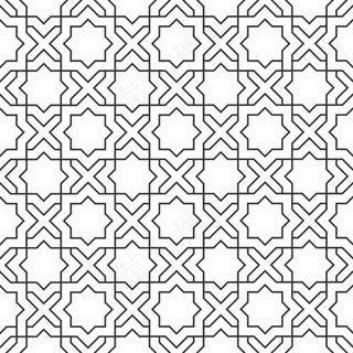 伊斯兰风格的精致的图案