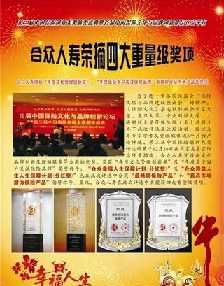 DM彩页矢量模板