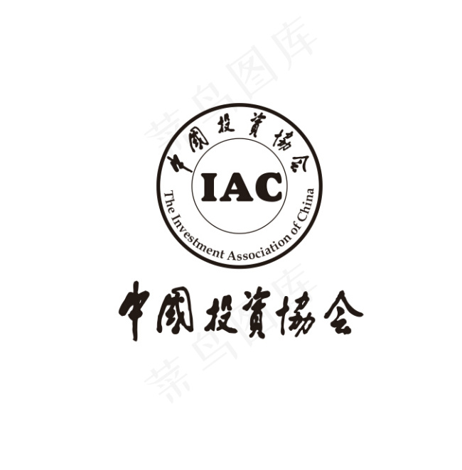 中国投资协会标志cdr矢量模版下载