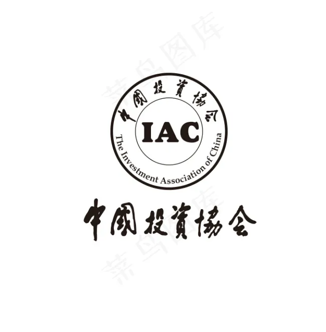 中国投资协会标志cdr矢量模版下载