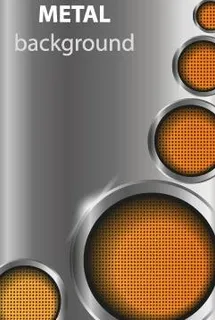 闪亮的金属背景矢量设计02