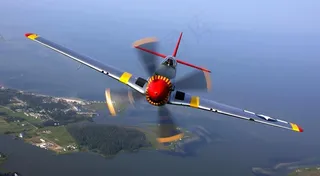 p51野马战斗机图片