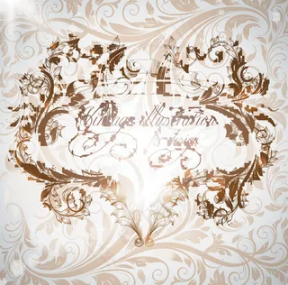 华丽欧式花纹矢量素材