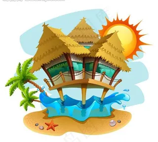 夏天主题元素图片