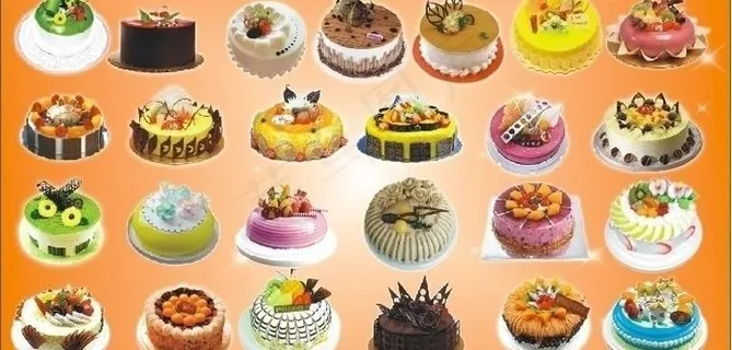 生日蛋糕图片