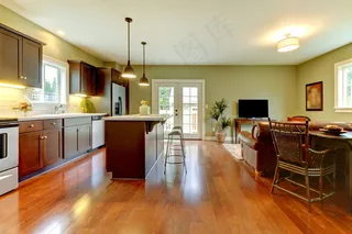 开放式厨房装修设计