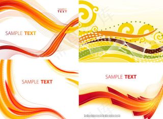 动感线条背景矢量素材