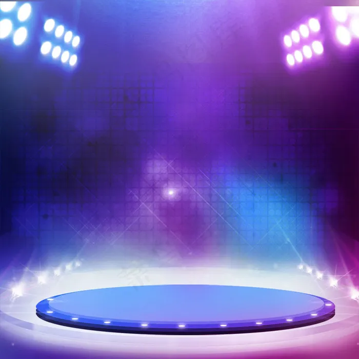 淘宝紫色主图背景psd模版下载