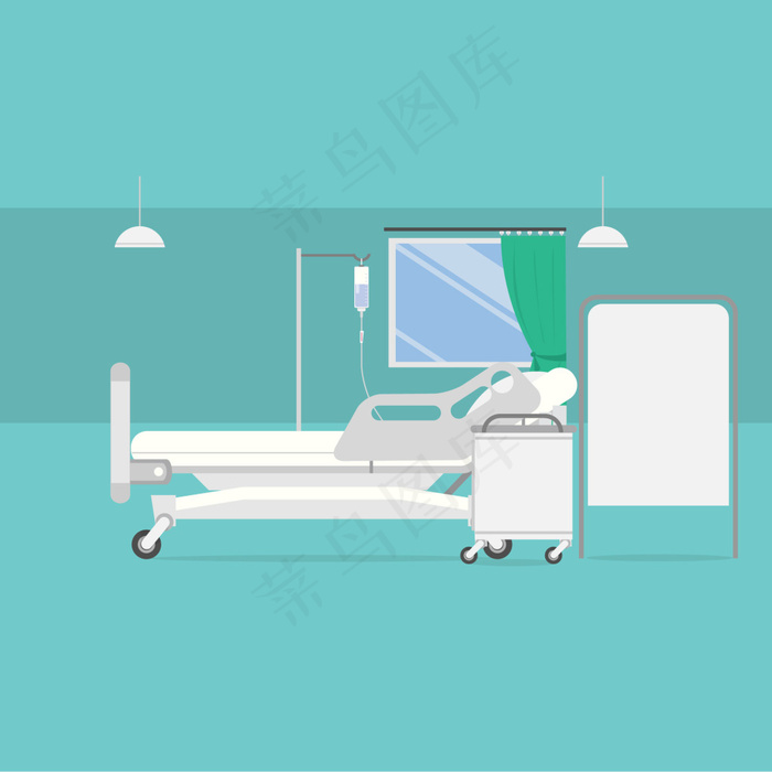 医院房间背景设计