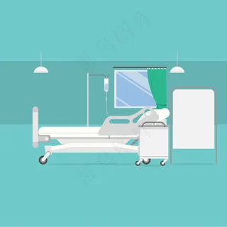 医院房间背景设计 医院房间背景设计