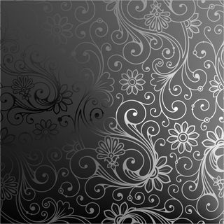 矢量植物光晕背景花纹素材