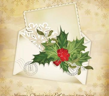 复古圣诞节背景