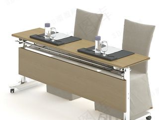 3D会议桌椅组合模型