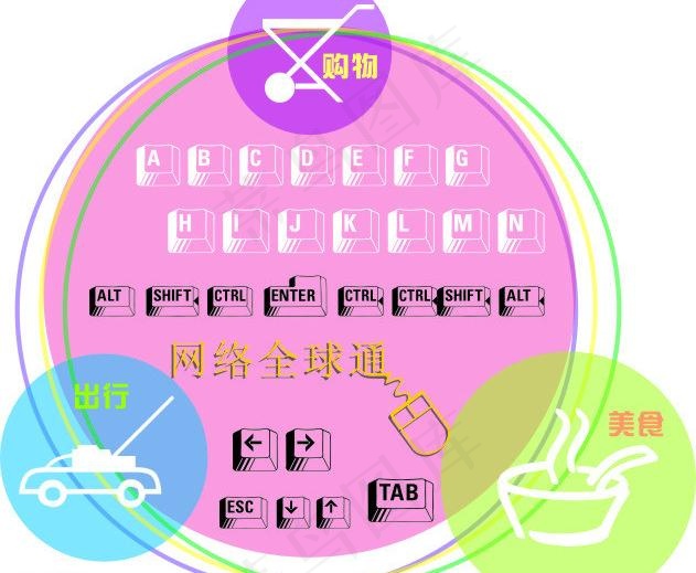 网络海报设计图片cdr矢量模版下载