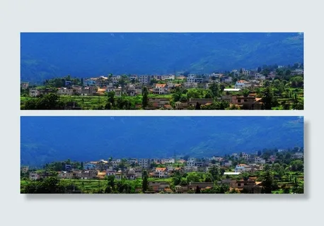 建始农村新景图片