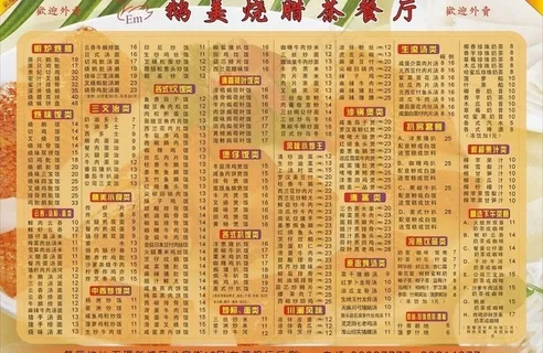 菜餐厅外卖单图片