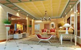 别墅吊顶效果图