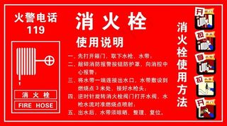 消防栓使用方法