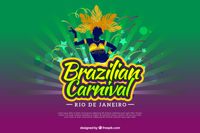 绿色背景矢量图