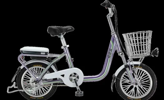 喜德盛 紫色电动车图片