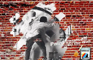 涂料创意广告特效图片