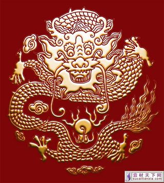 图腾龙psd分层源文件