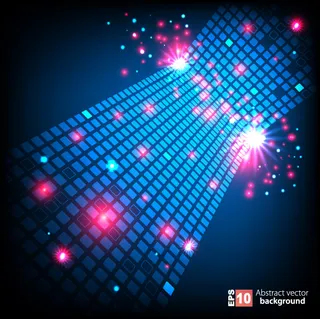 4像素的主题背景矢量