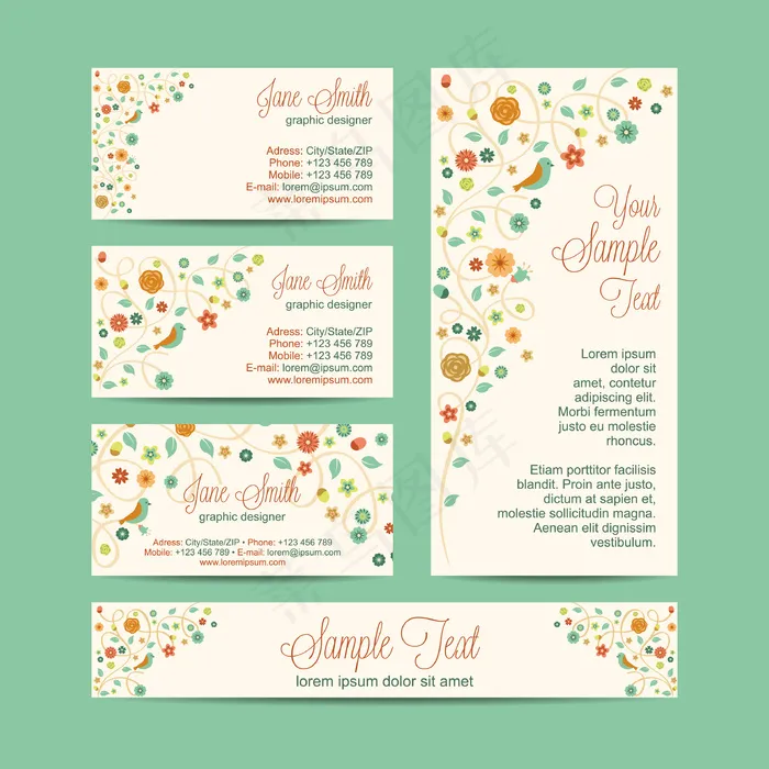 黑色蓝色IT科技大气名片