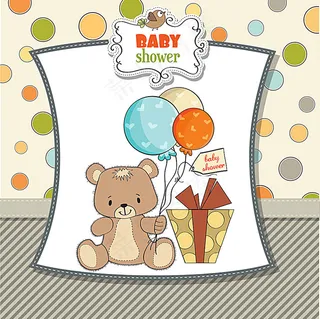 卡通展板背景素材