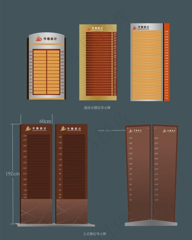楼层导视牌