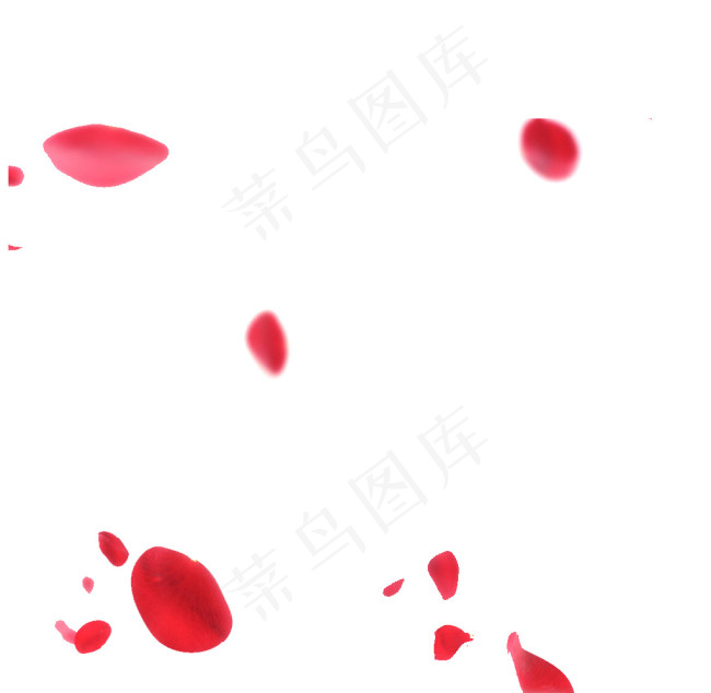 花瓣漂浮元素psd模版下载
