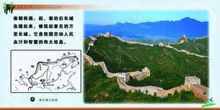 校园走廊文化-万里长城