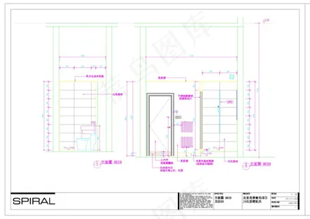 楼层室内cad图纸