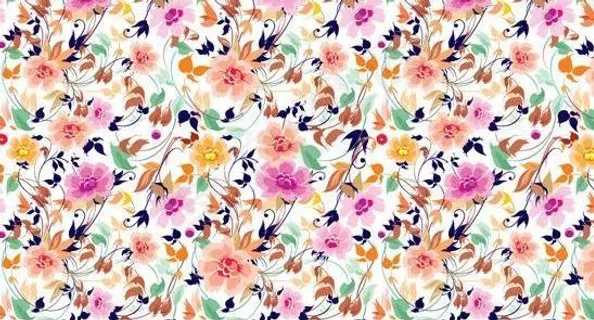 手绘花纹图案图片