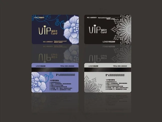 vip贵宾卡设计矢量素材cdr矢量模版下载