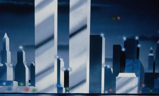 水彩建筑画图片