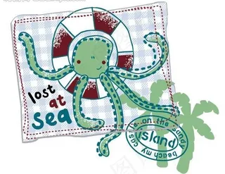 卡通鱼矢量素材图片