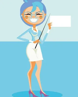 卡通人物形象矢量素材