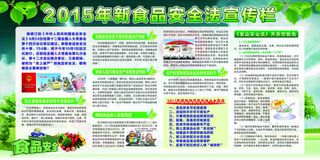 2015新食品安全法 展板