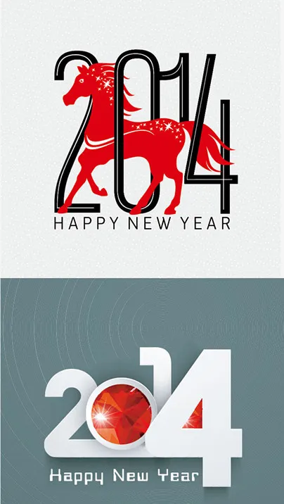 2014创意标识ai矢量模版下载