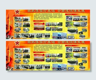 创新争优 展板图片