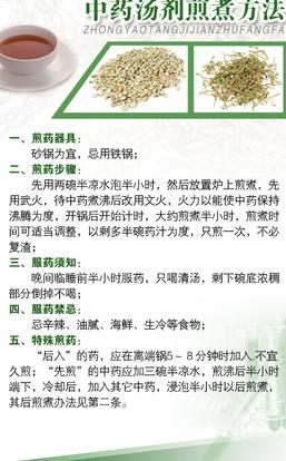中药汤剂煎煮方法展板图片psd模版下载