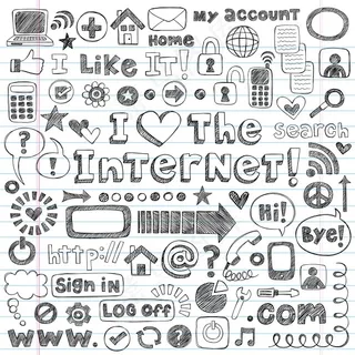 铅笔手绘网页设计ico